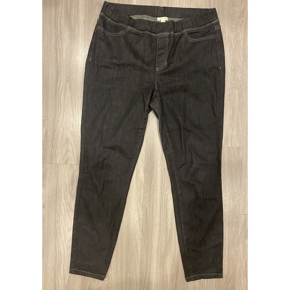 Eileen Fisher Jeans Womens Medium Denim Jegging Organic Cotton Blend Stretch M